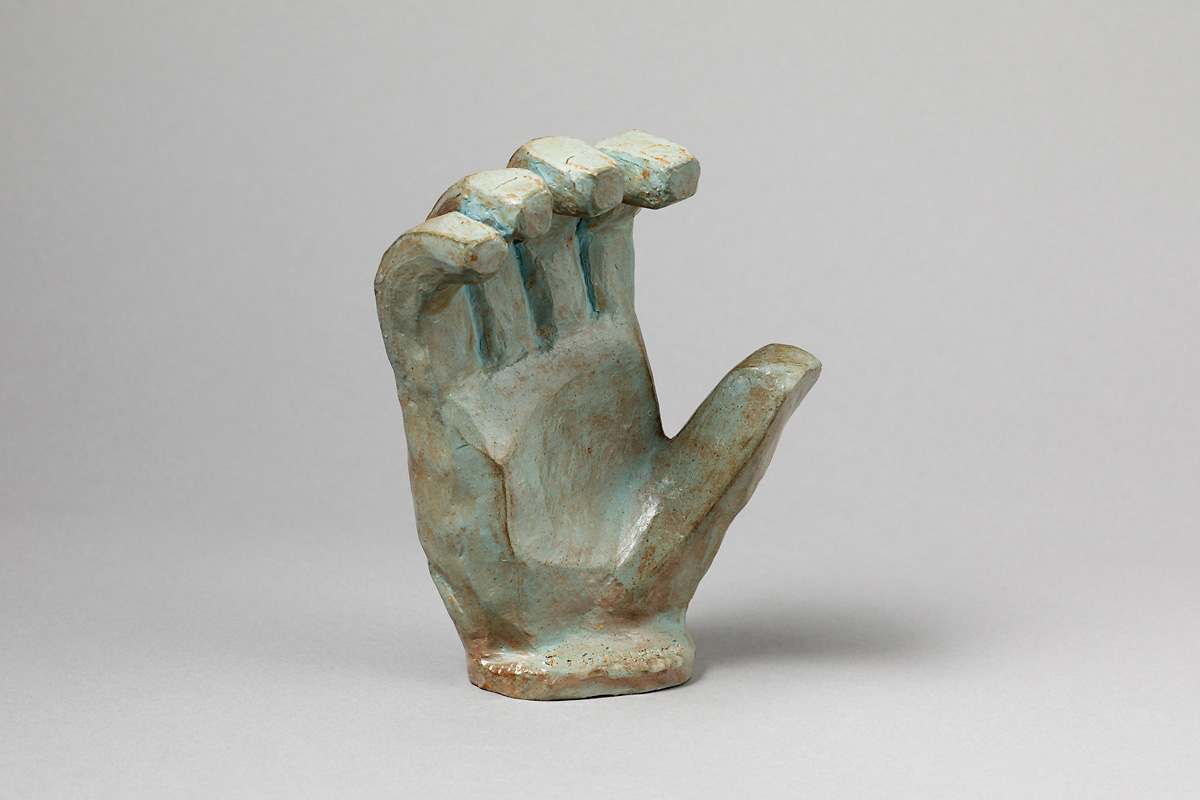 Main
Sculpture, 2019
Grès engobé
Cuisson au bois
Hauteur: 25 cm